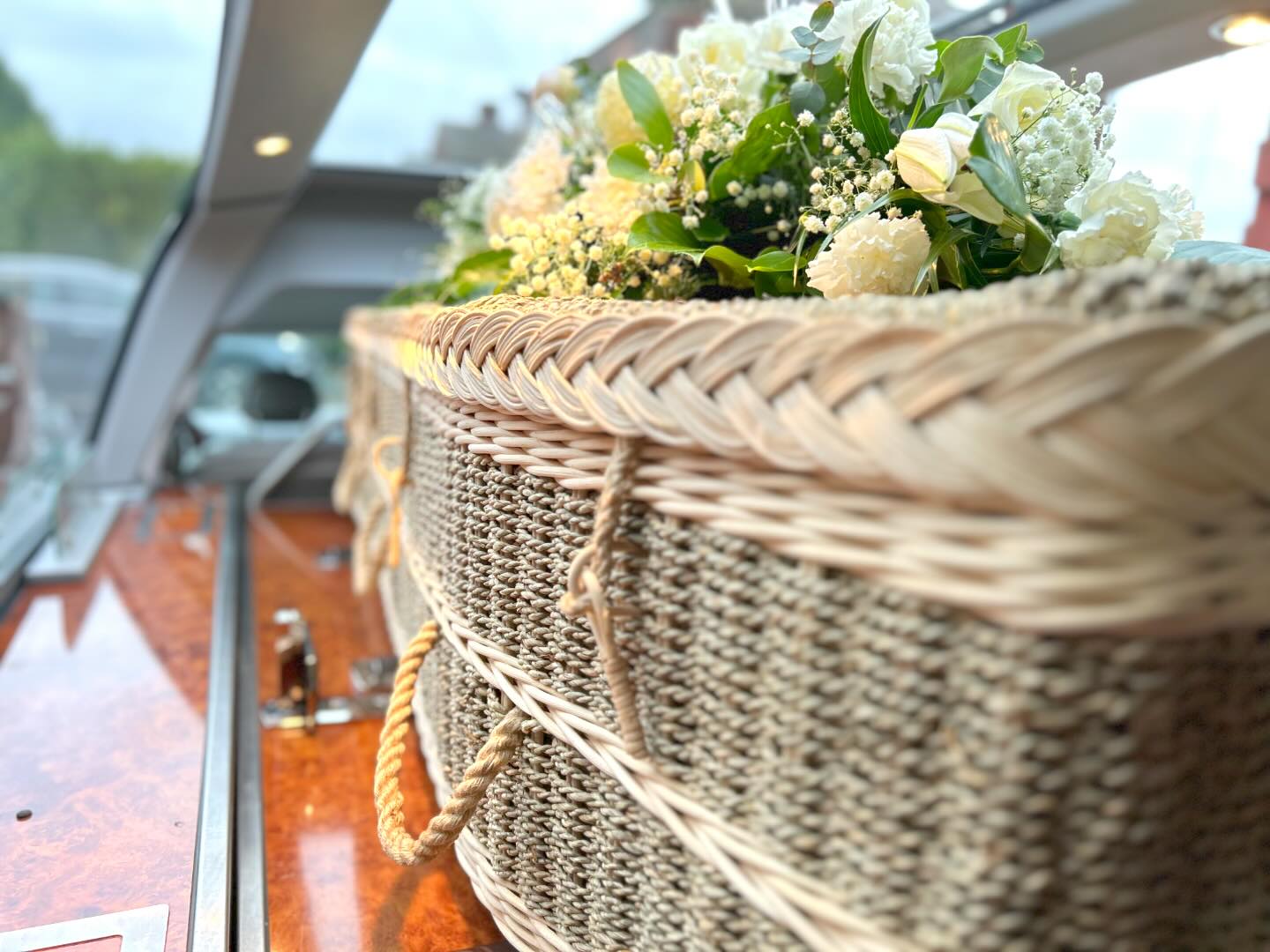 Traditional funeral arranged by Memories Funeral Service